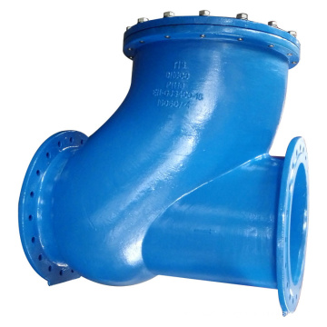 Dn600 Double Flange Ductile Iron Ball Check Valve